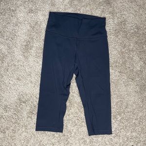 Lululemon Cropped Black Leggings